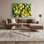 «Fruit Calamansi Brown», art mural sur toile