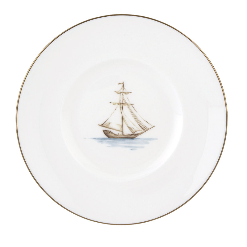 Assiette à dessert Lenox British Colonial Tradewind, ensemble de 4
