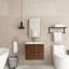 Meuble-lavabo simple mural 24 po avec comptoir en céramique 24 po-906646761