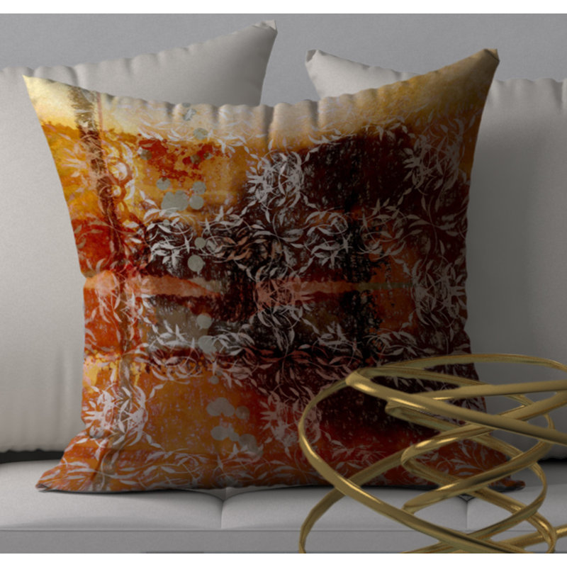 Housse de coussin carrée/insert, 20 po x 20 po