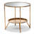 Fraire Glass Top End Table