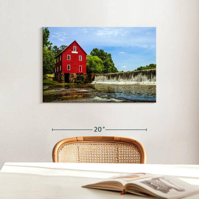Lilie Starr's Mill, 16" H x 24" W