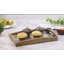 Mosaic Glass Mango Wood Serving Tray