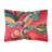Floral Outdoor Reversible Throw Pillow