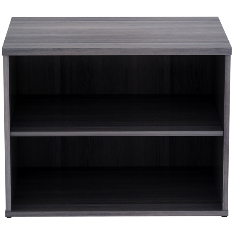 Pacitte 29.5'' Wide 2 - Shelf Credenza, Charcoal