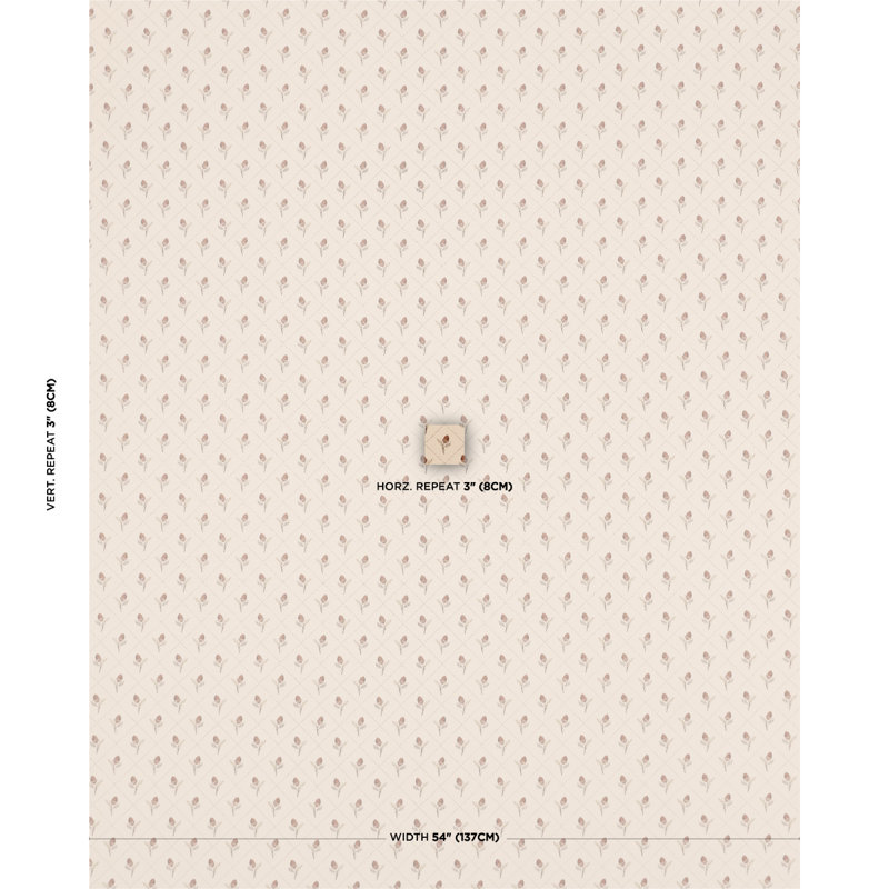 Holden Hand Print Fabric, Tan