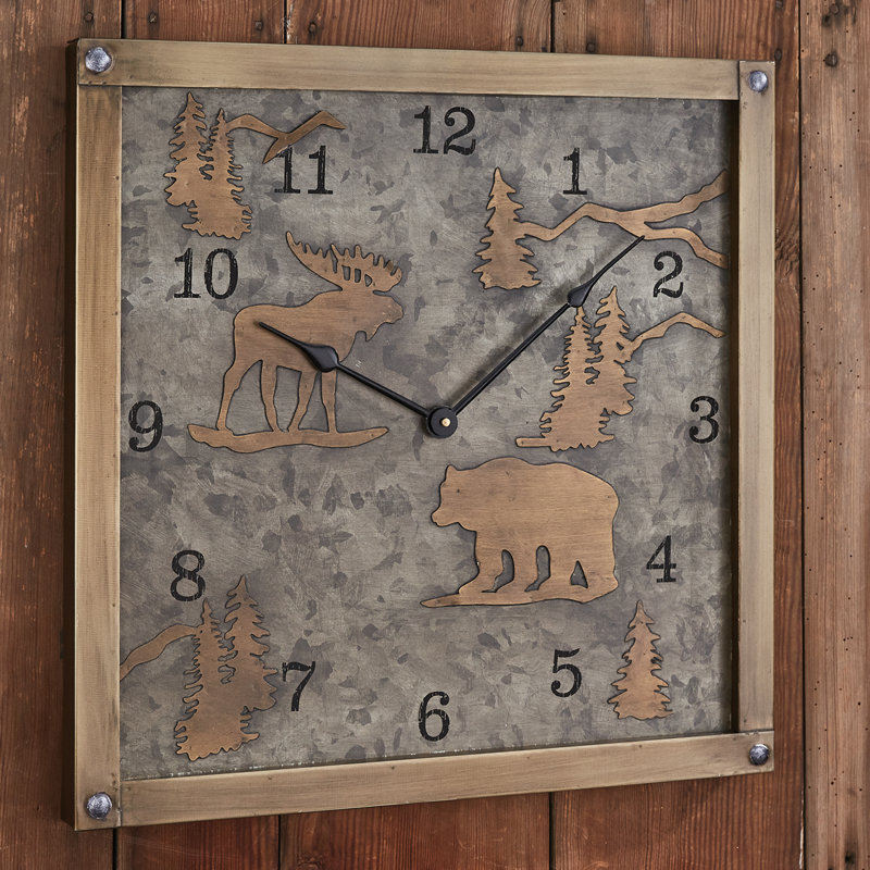 Moroca Metal Wall Clock