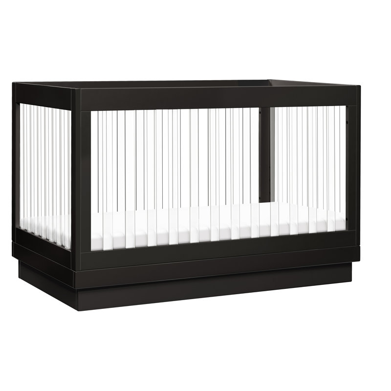 Harlow 3-in-1 Convertible Crib, Black