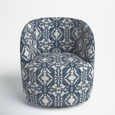 Mina Swivel Barrel Chair
