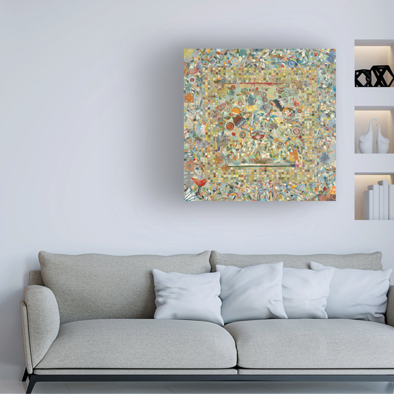 Art sur toile «ologica candina bologles », H 14 po x l 14 po