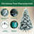 Artificial Flocked/Frosted Pine Christmas Tree-1825637956