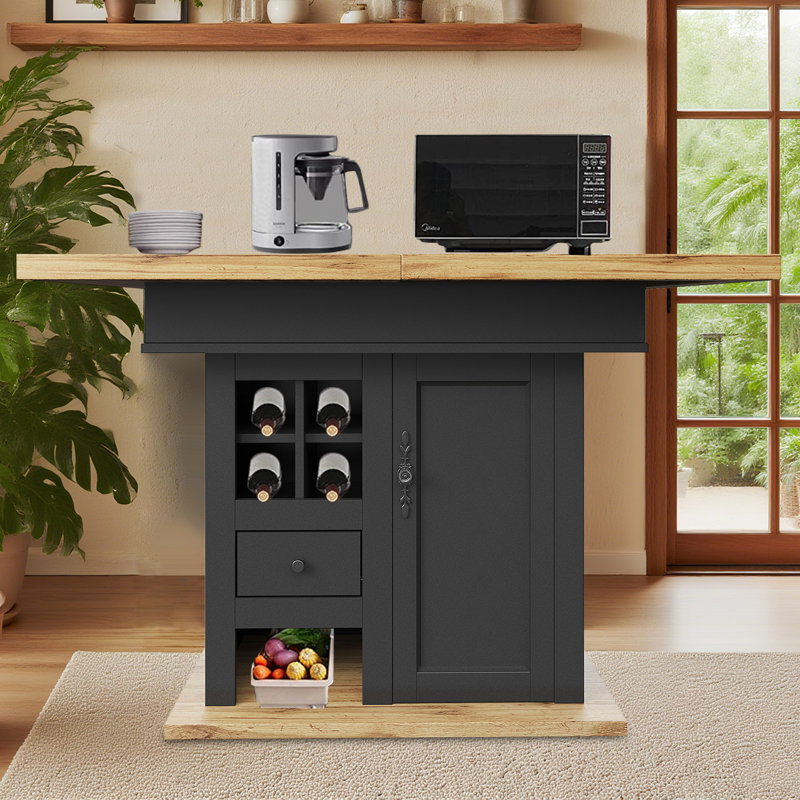Wood Kitchen Island
