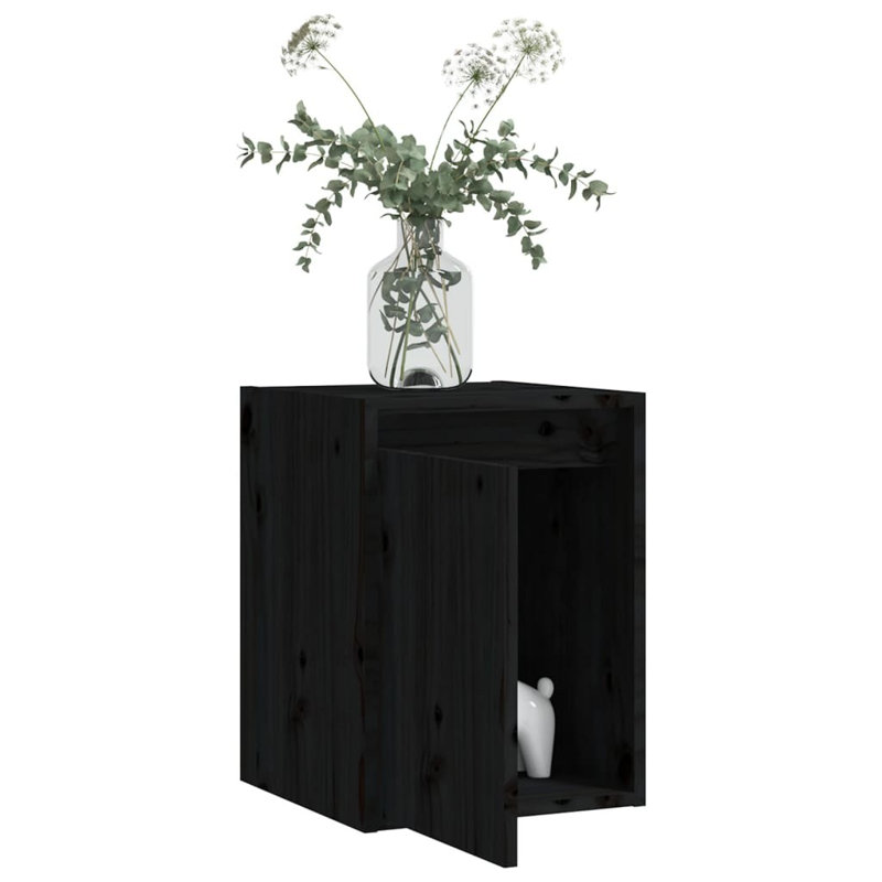 Gesell Wall Bathroom Cabinet, Black