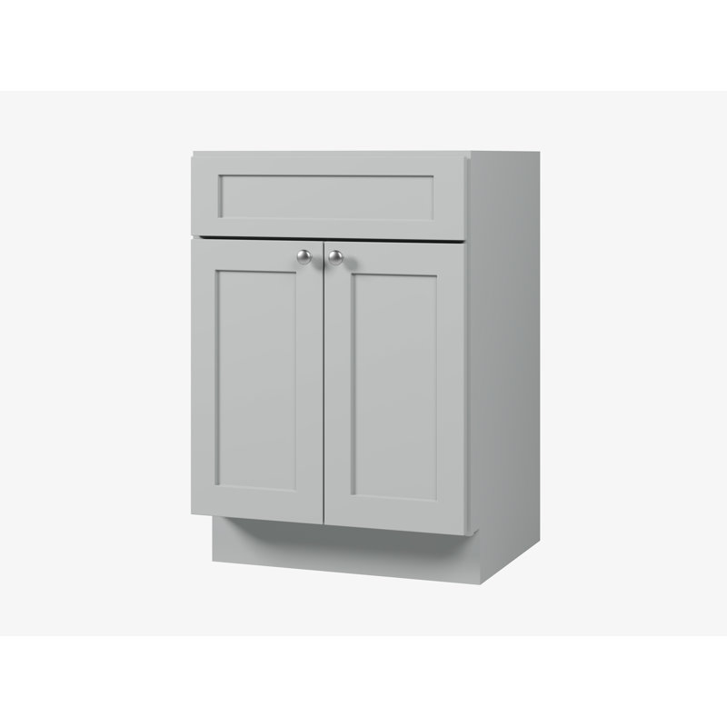 Base de meuble-lavabo 24 po Disar, Gris