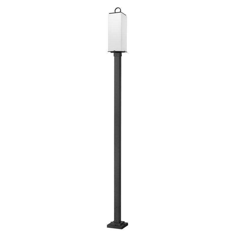 Luminaire d'extérieur 3 lumières Ahmauri, H 120,25 po x l 9,25 po x P 9,25 po