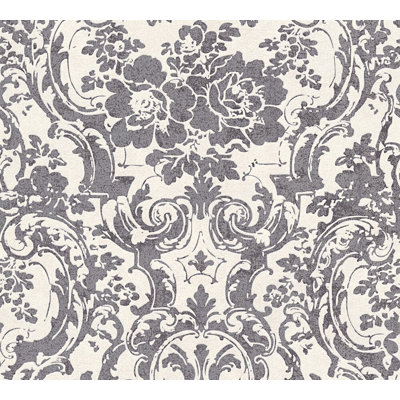 Rouleau de papier peint floral et botanique 33 pi x l 21 po modern Lanning