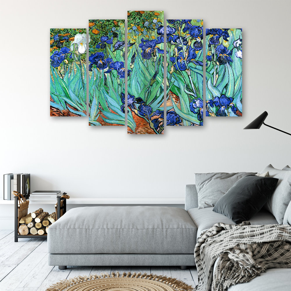 Leinwandbild Vincent Van Gogh Irises