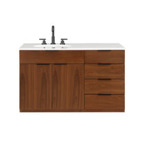 Beachcrest Home Manhattan Freestanding Bathroom Cabinet & Reviews