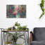 «Flower Market» par Silvia Vassileva, art mural en métal de luxe, 16 po x 12 po