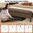 Luyster Faux Leather Ottoman-1154939843