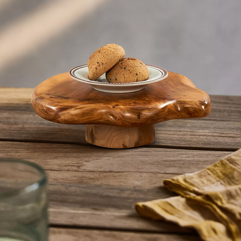 Wood Cake Stand