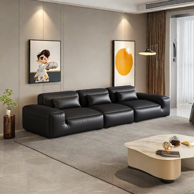 Minimalist retro in-line sofa