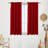 Room Darkening Rod Pocket Thermal Insulated Blackout Curtains (Set of 4)-1131897062-1131898650