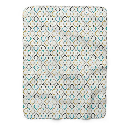 Blue Luxury - 1 pièce Sherpa Premium