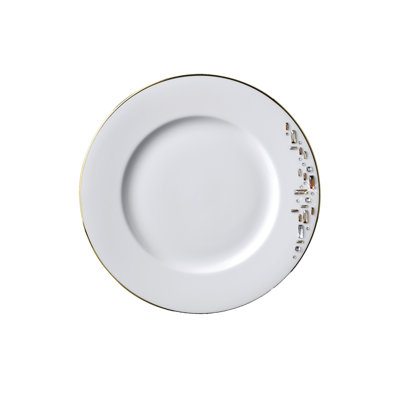 Diana Handmade Bone China Salad/Dessert Plate