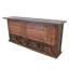 Bar domestique en bois massif Kahtai