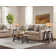 Adam 42" Wide Rustic Industrial Solid Wood 3 Piece Coffee Table Set With 2 Side Tables
