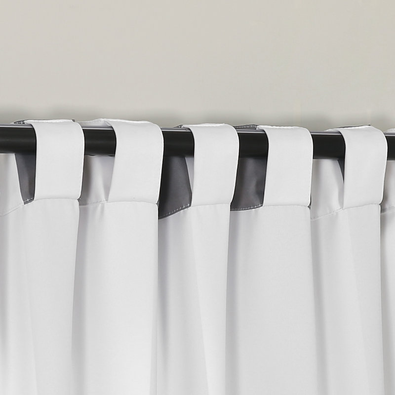 Rideau transparent rayé (DSQ est réglé à 2), Gris foncé