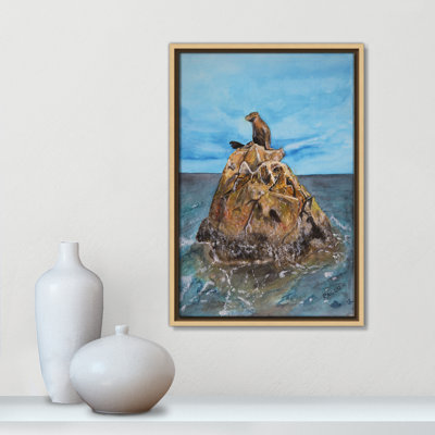 Rashebia Seal Rock Print by Mike Ragan for