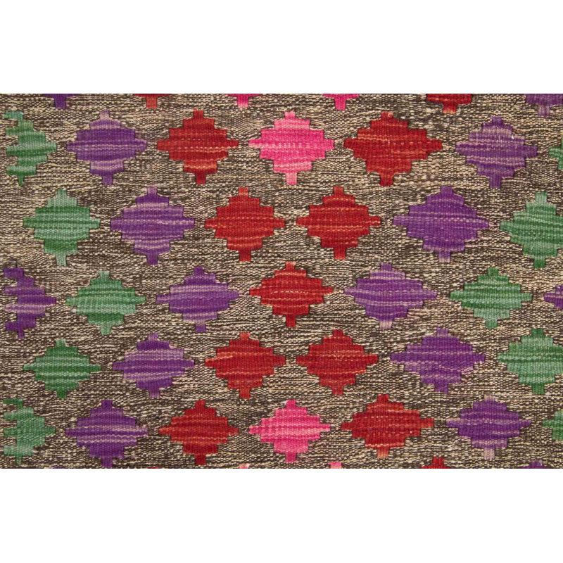 Geometric Hand Woven 80cm X 117cm Area Rug
