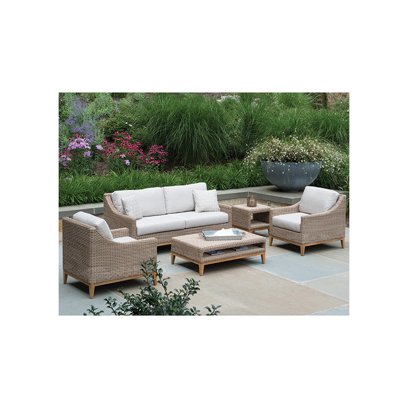 Frances Outdoor Side Table, Willow