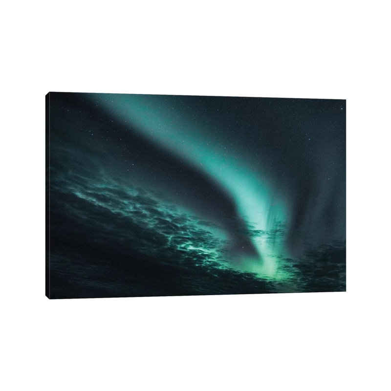 Night Sky by Luke Anthony Gramme - Wrapped Canvas Painting, 20.32 cm H x 30.48 cm W