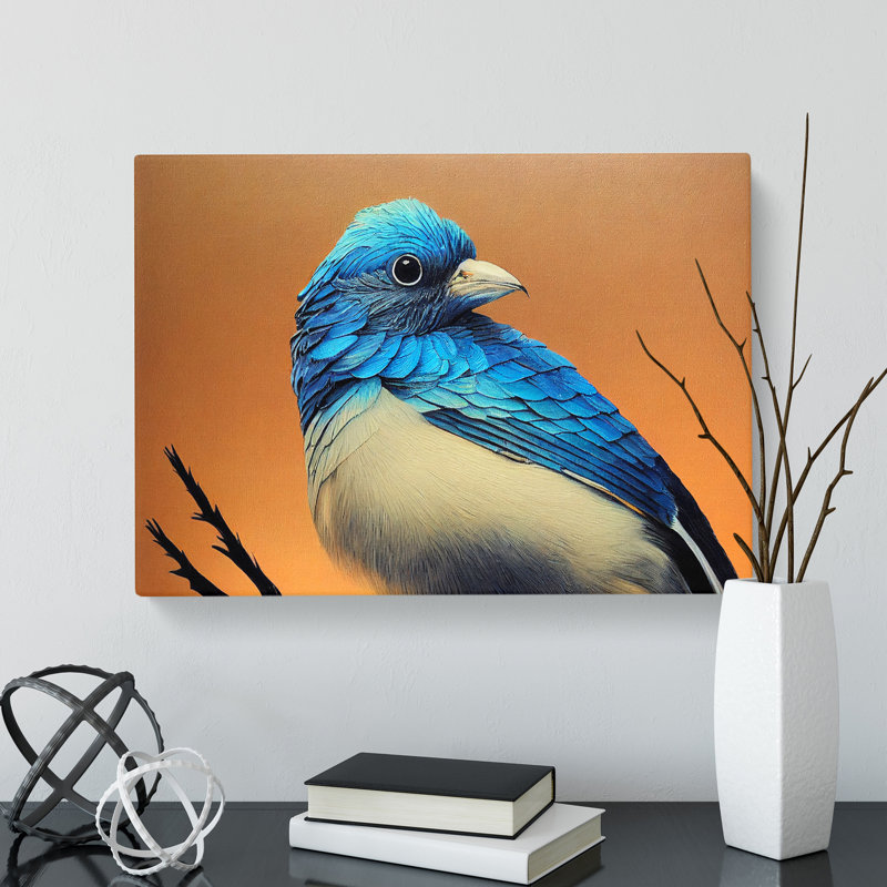 Breathtaking Bird - Wrapped Canvas, 50cm H x 76cm W x 3cm D