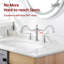 Robinet de lavabo de salle de bain 8 pouces, laiton massif rétro Summit-114337743