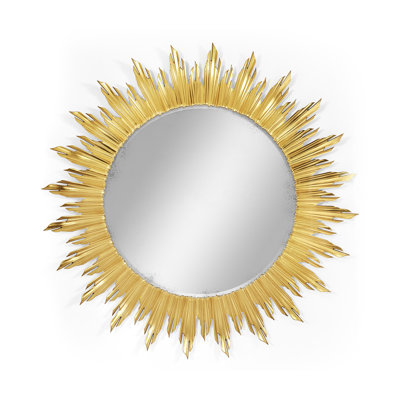 Versailles Flat Metal Wall Mirror