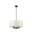 4 - Light Dimmable Drum Chandelier