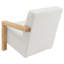 Fauteuil d'appoint rembourré Boucle