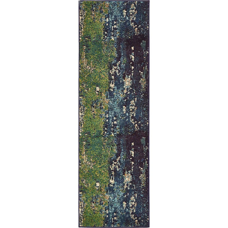 Abstract Indoor Rug, Rectangle 9' x 12'