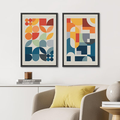 Mid Century Shape 2 - Pieces