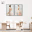 "Dreamscape Glam Art", ensemble de 2 impressions sur toile par -1847979206-1847979208-1847979205