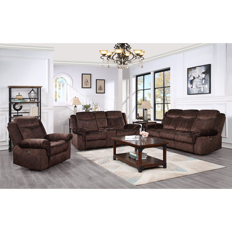 Fauteuil inclinable Domino - Café