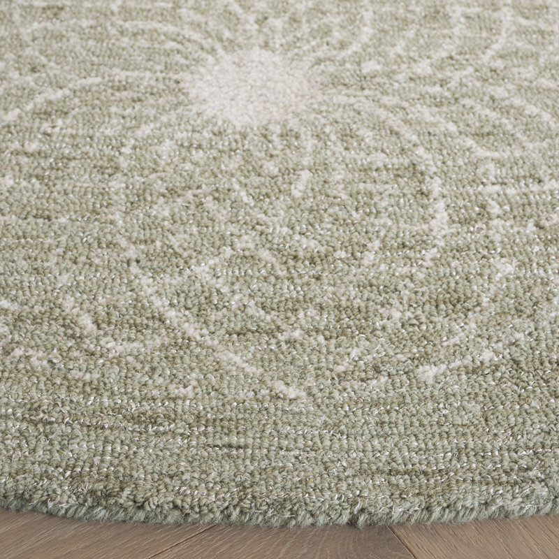 Tapis ébène, Rond 6 pi