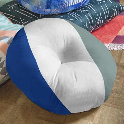 Striped Reversible Throw Pillow