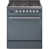 Bleu gris / acier inoxydable