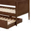 Lit de jour simple avec couchette Fallbrook