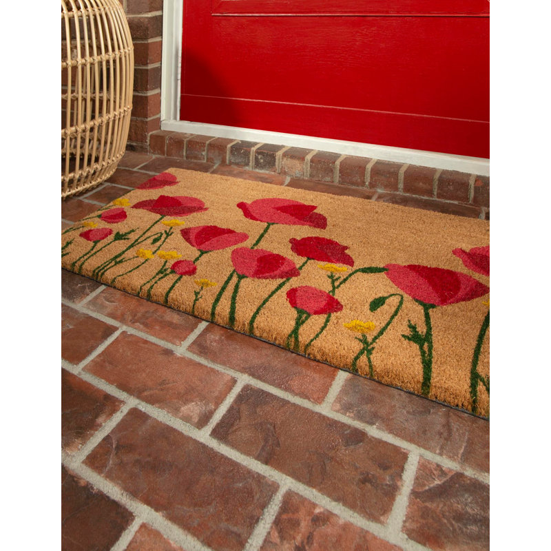 Non-Slip Outdoor Doormat, Rectangle 1'6" x 2'6"